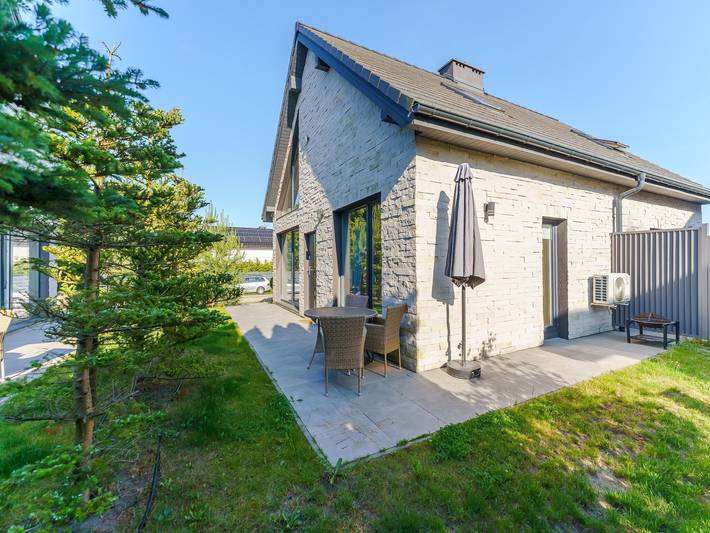 Dom dla 8 osób, z ogród i taras oraz sauna, zwierzęta dozwolone w Grzybowo