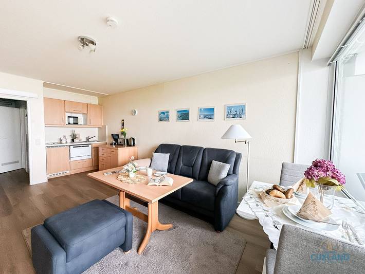 Ferienwohnung für 2 Personen, mit Balkon und Sauna an der Nordsee - 3