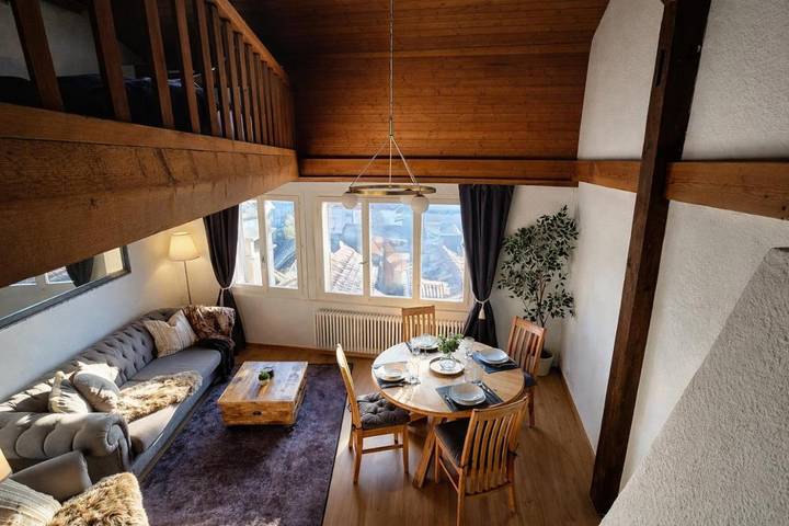 Ferienwohnung für 4 Personen, mit Ausblick und Seeblick in Thun - 3