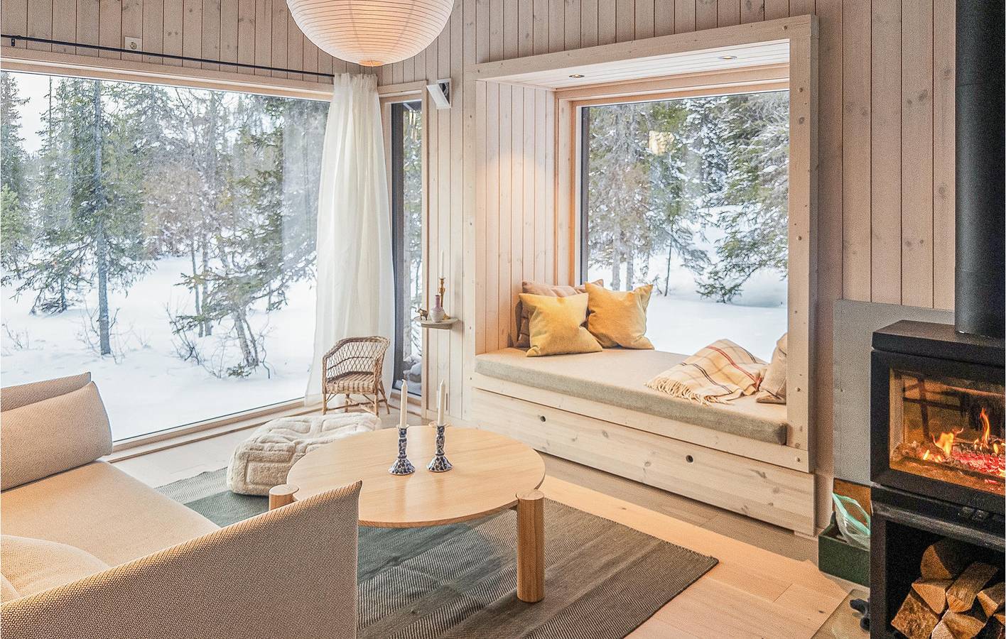 Ferienhaus für 8 Personen mit Ausblick in Hjartdal