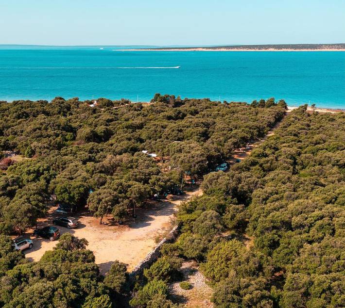 Camping pour 4 personnes, avec vue et terrasse dans Pag - 3