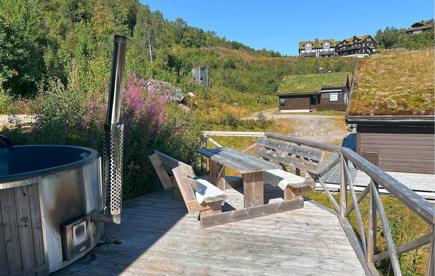 Ferienhaus für 6 Personen mit Terrasse in Åseral