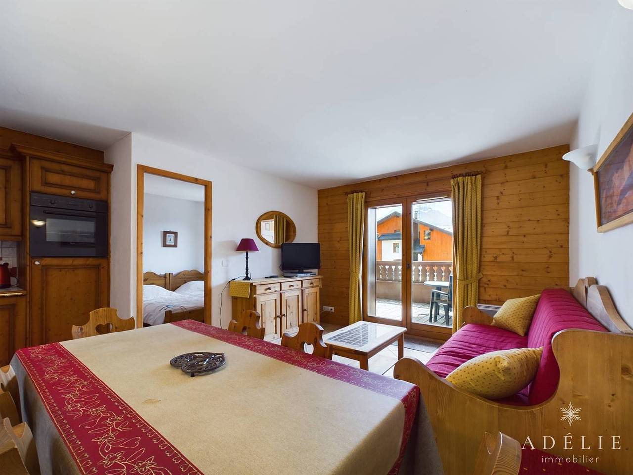 Appartement de vacances entier, Bel appartement exposé Sud avec terrasse in La Rosière, Montvalezan
