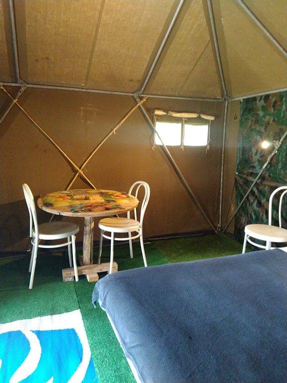 Baie de Somme,Les insolites mobi-loft,tente - Chambre tente du commandant... militaire in Arrest, Région d'Abbeville