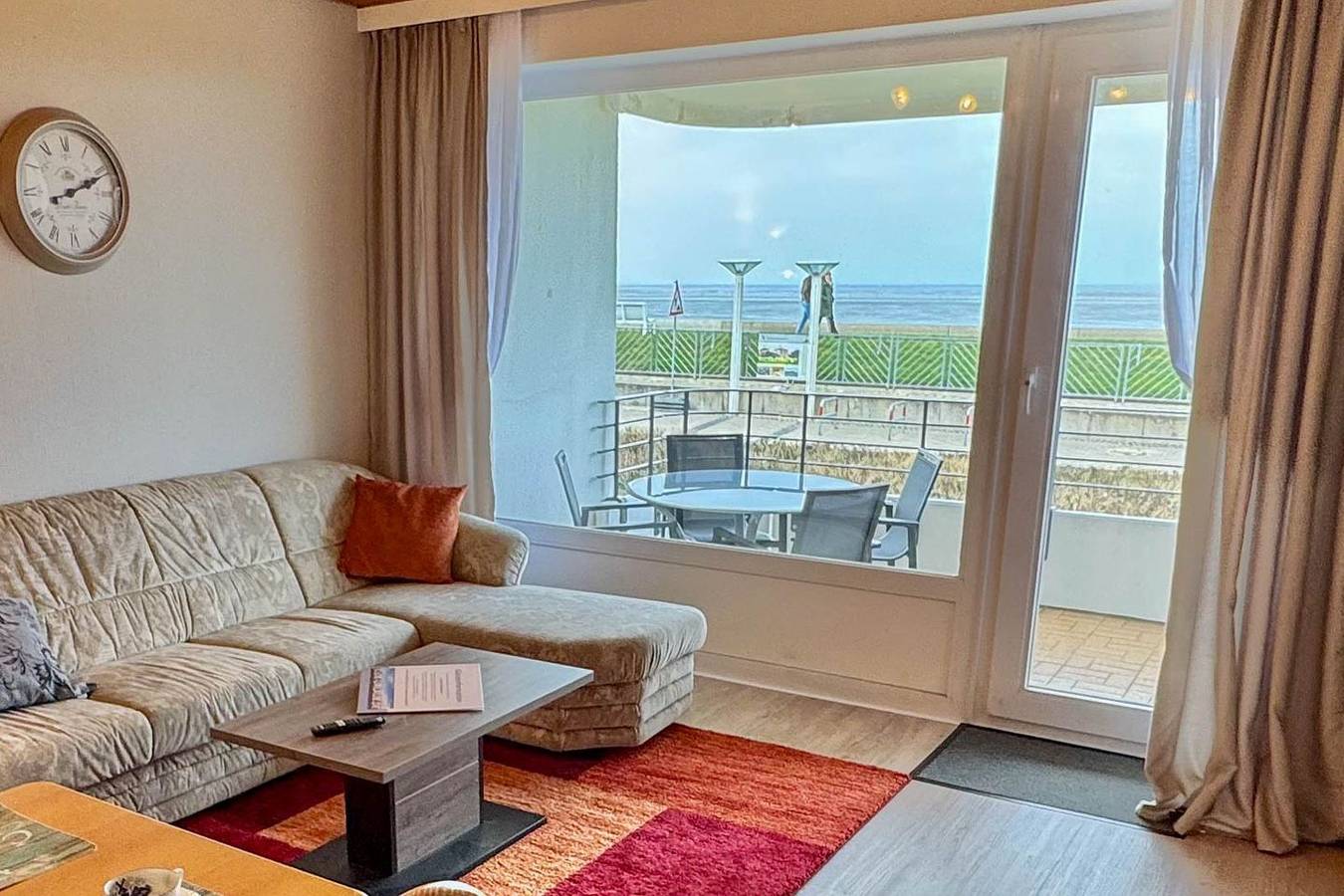 Apartamento entero, 2 Zimmer Ferienwohnung im Haus Nautilus mit direkter Seesicht in Duhnen, Cuxhaven