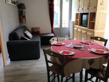 Gîte pour 4 personnes, avec balcon dans Grands Thermes