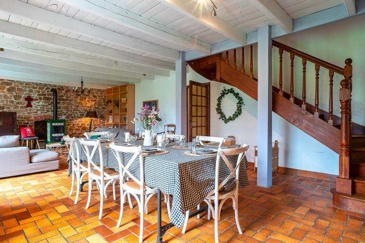 Maison de vacances pour 8 personnes, avec Terrasse et Jardin à Quimperlé