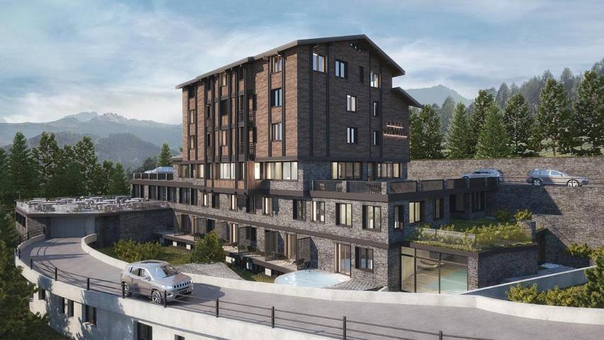 Hotel per 2 persone, con sauna e piscina nonché panorama e giardino in Cervinia