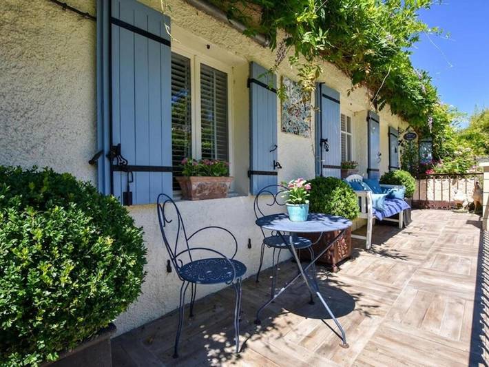 Maison de vacances pour 4 personnes, avec jardin et piscine