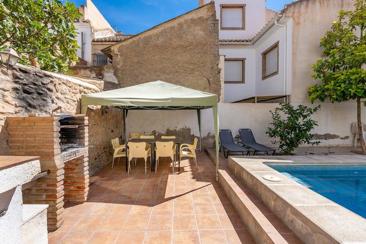 Casa de férias "Adriana" com piscina privada, terraço e Wi-Fi in Murchas, Lecrín
