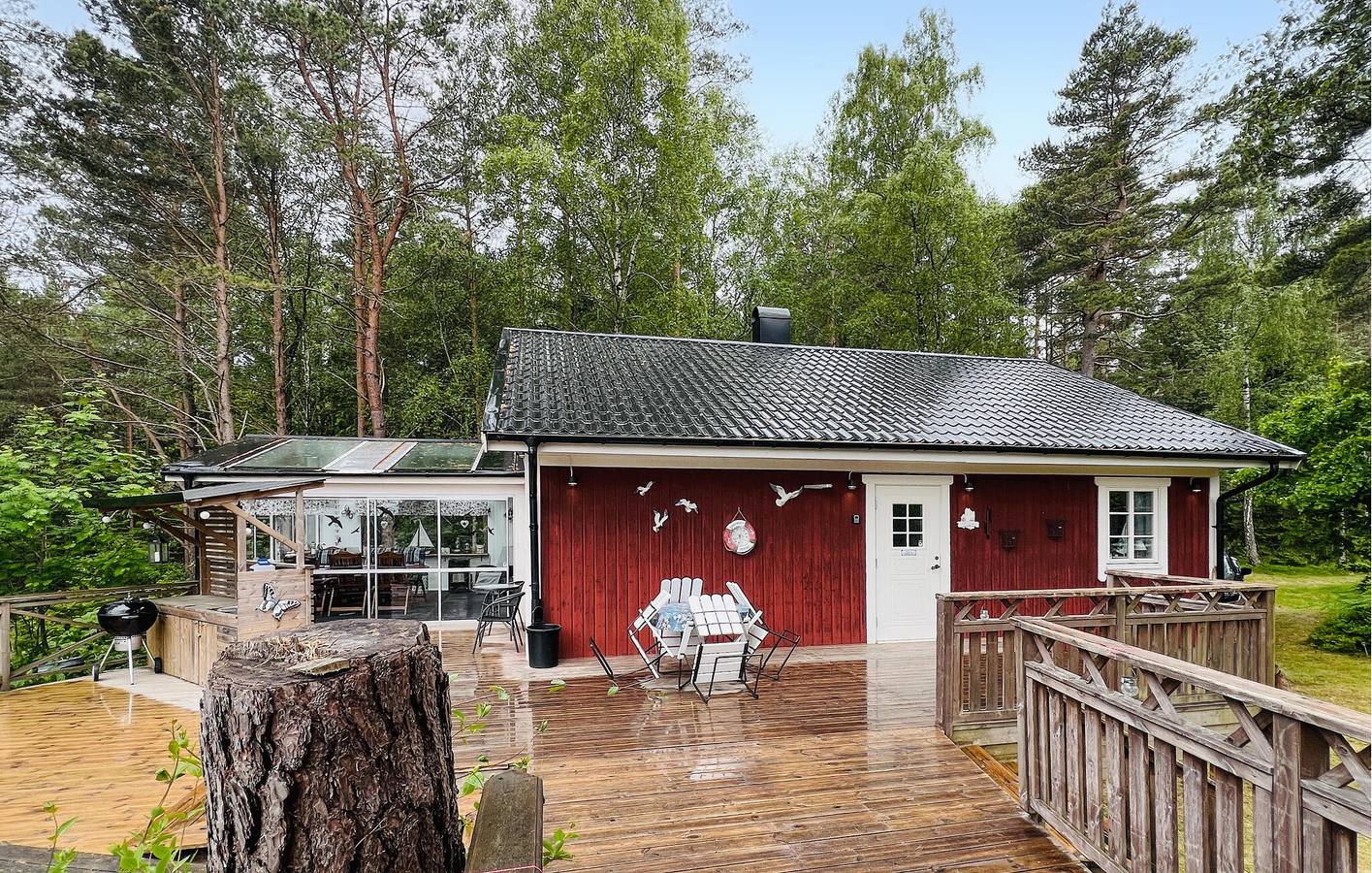 Hus för 8 Personer, med trädgård och terass