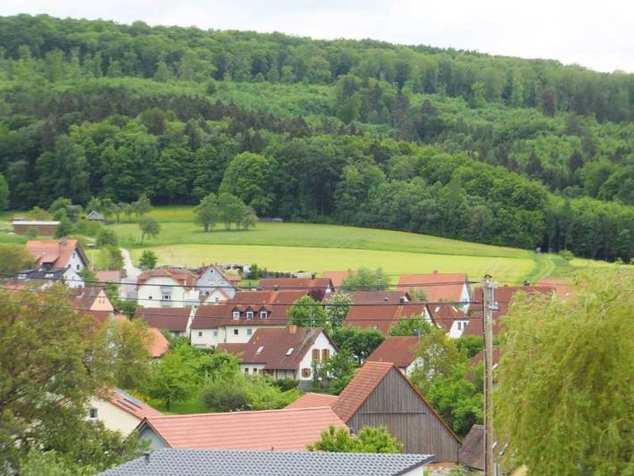 Ferienwohnung für 5 Personen, mit Sauna und Ausblick sowie Balkon in Franken - 4