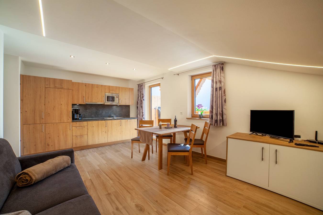 Ganze Wohnung, Haustierfreundliche Ferienwohnung "Innergasserhof Ferienwohnung Edelweiss" in St. Martin in Passeier, Passeiertal