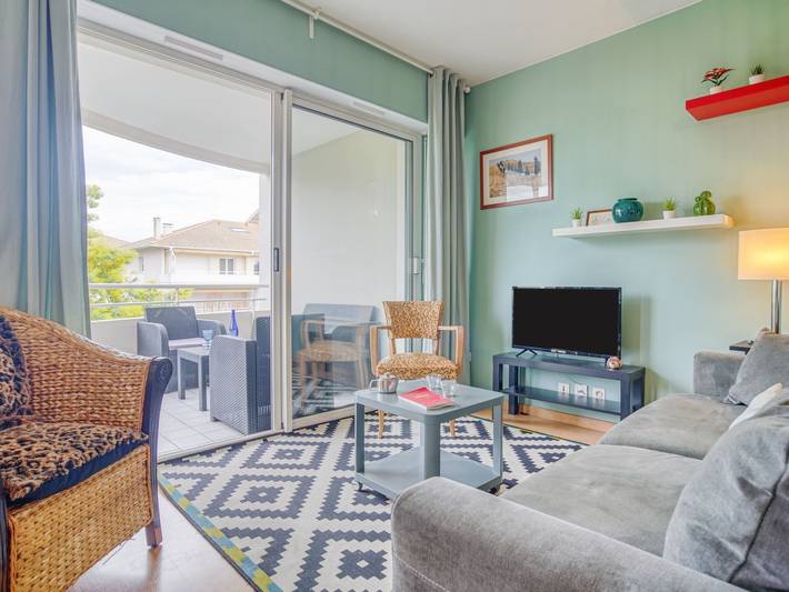 Location de vacances pour 2 personnes, avec Terrasse à Anglet