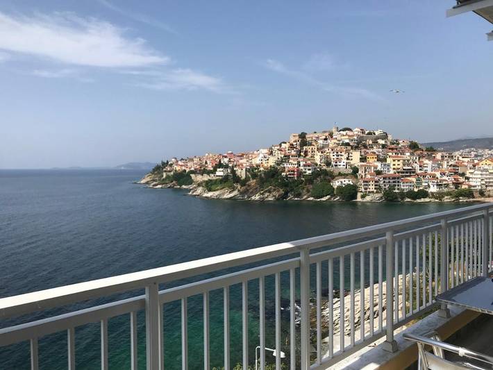 Gîte pour 5 personnes, avec Balcon et Vue à Kavala