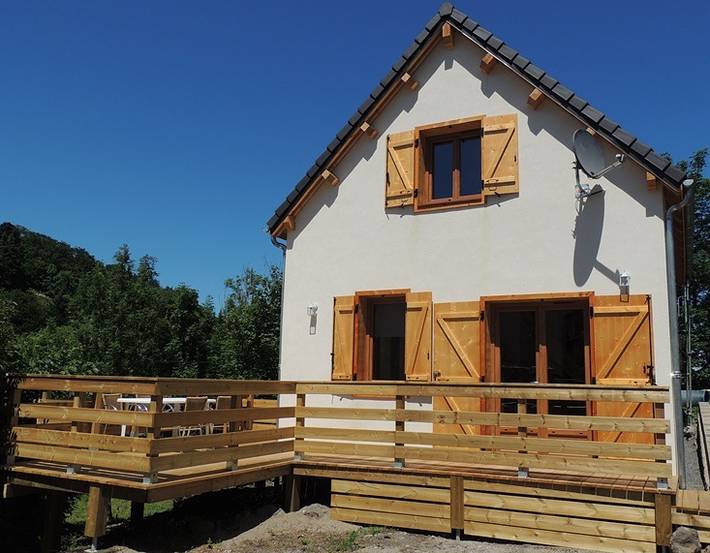 Gîte pour 4 personnes, avec jardin ainsi que vue et terrasse, animaux acceptés - 1