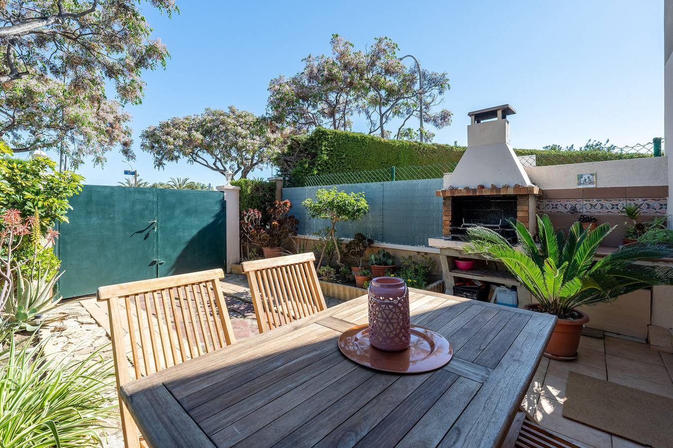 Casa vacanze 'Villa Marina' con piscina condivisa, terrazza privata e aria condizionata in Vilafortuny, Cambrils