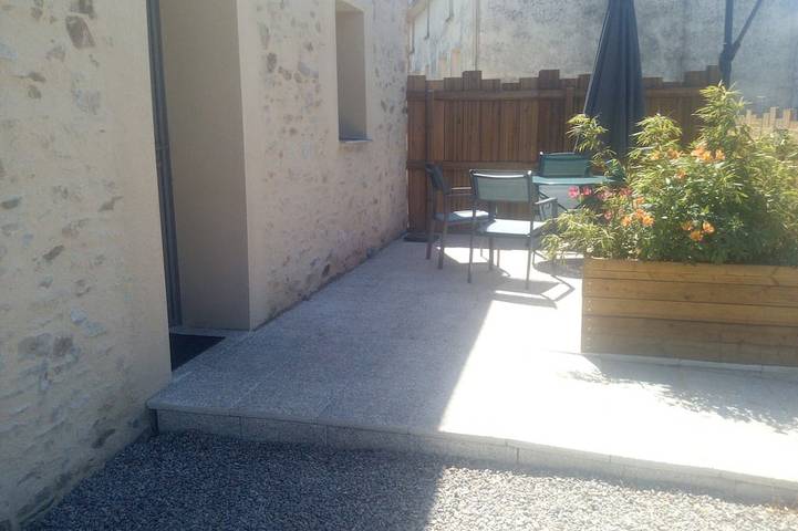 Gîte pour 4 personnes, avec terrasse
