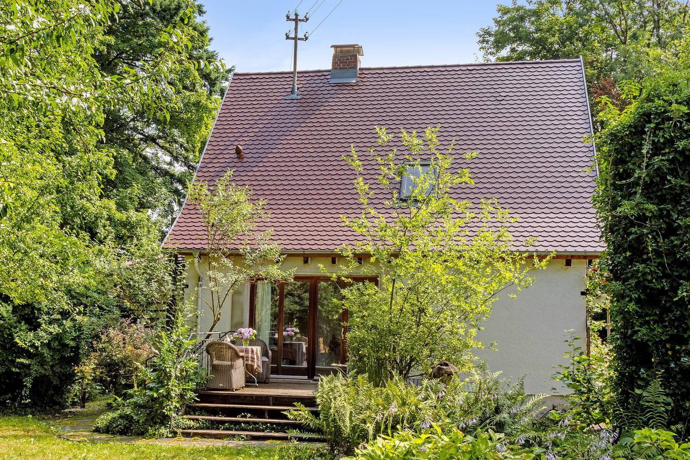 Ganze Wohnung, Ferienwohnung 'Allgaierarthaus' mit Privatterrasse, Gemeinschaftsgarten und Wi-Fi in Bad Waldsee, Region Bodensee-Oberschwaben