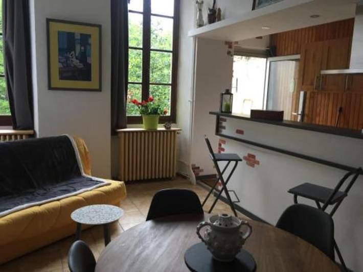 Appartement de vacances pour 4 personnes, avec jardin