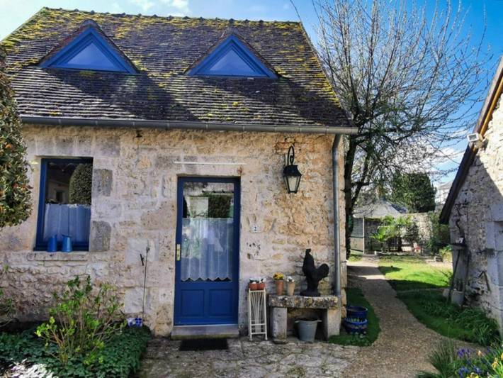 Location de vacances pour 4 personnes, avec vue et jardin à Pontlevoy