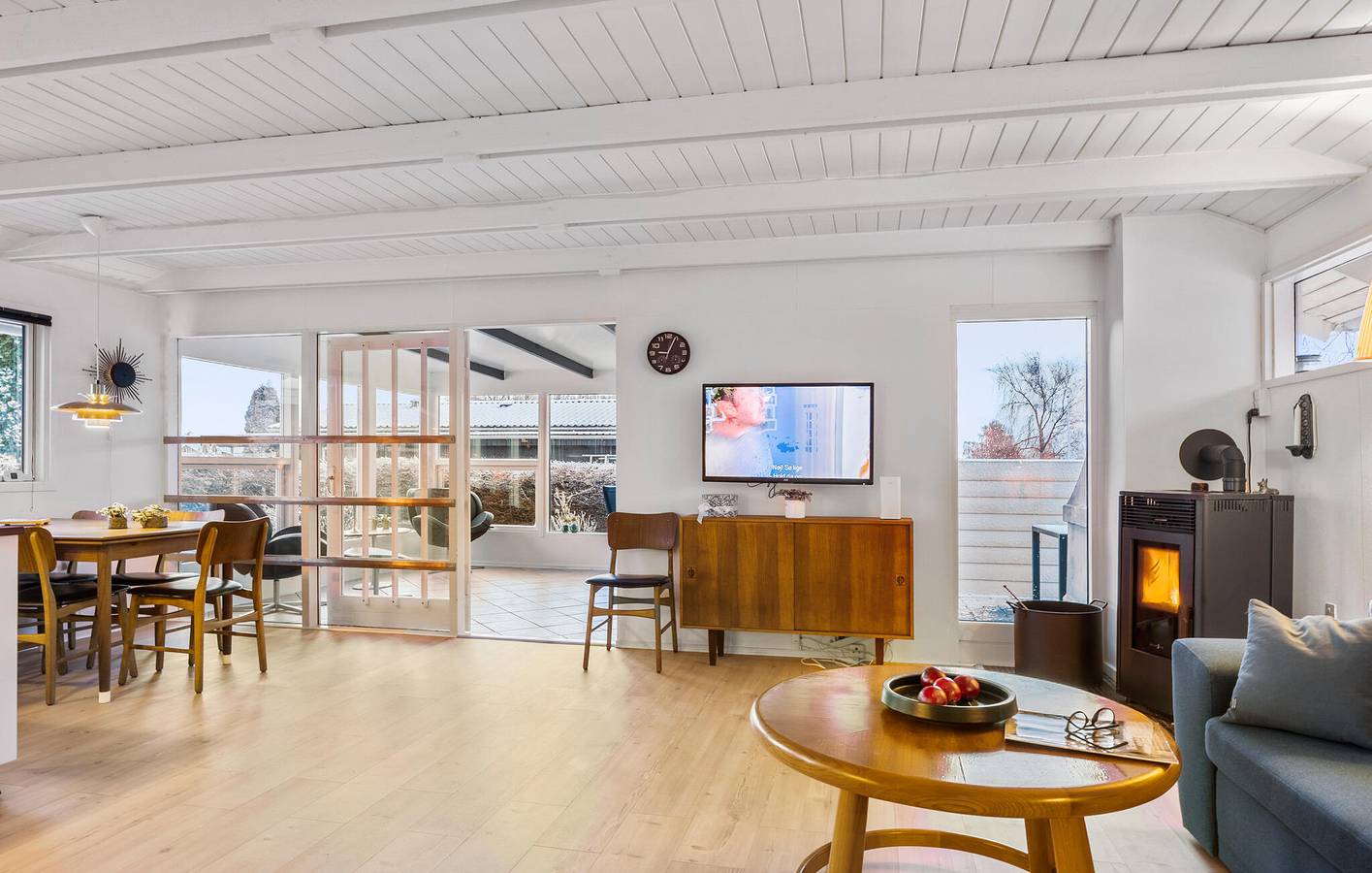 Vacation house for 6 people with yard in Hejls, Little Belt