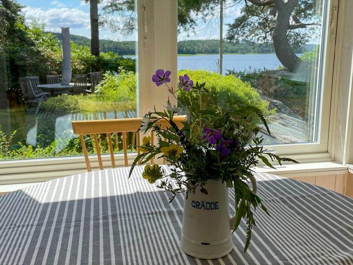 Hus för 4 Personer med sjöutsikt in Marks kommun, Västergötland