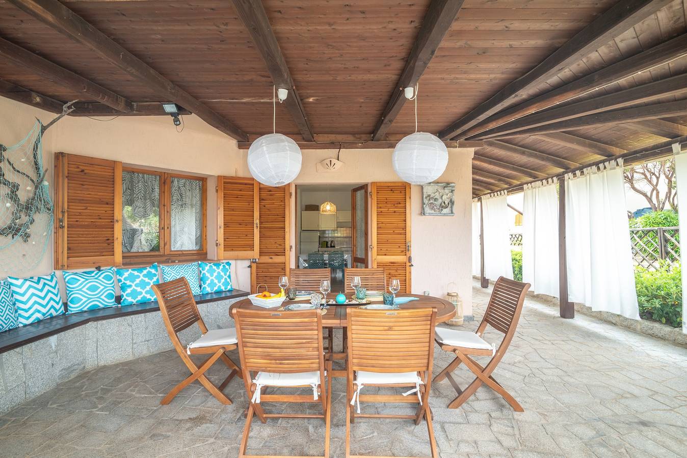 Ganze Wohnung, Ferienwohnung 'Villa Clelia' mit privater Terrasse, privatem Garten, Klimaanlage und Wlan in Palau (dorf), Palau (Sardinien)