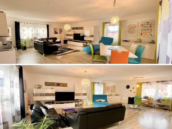 Ganze Wohnung, Ferienwohnung Dieterich 1 mit Terrasse, privatem Garten und Wi-Fi in Beuren, Albsteig Etappe 9