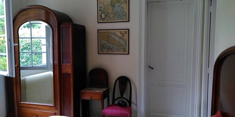 Maison d’hôte pour 2 personnes, avec vue et jardin