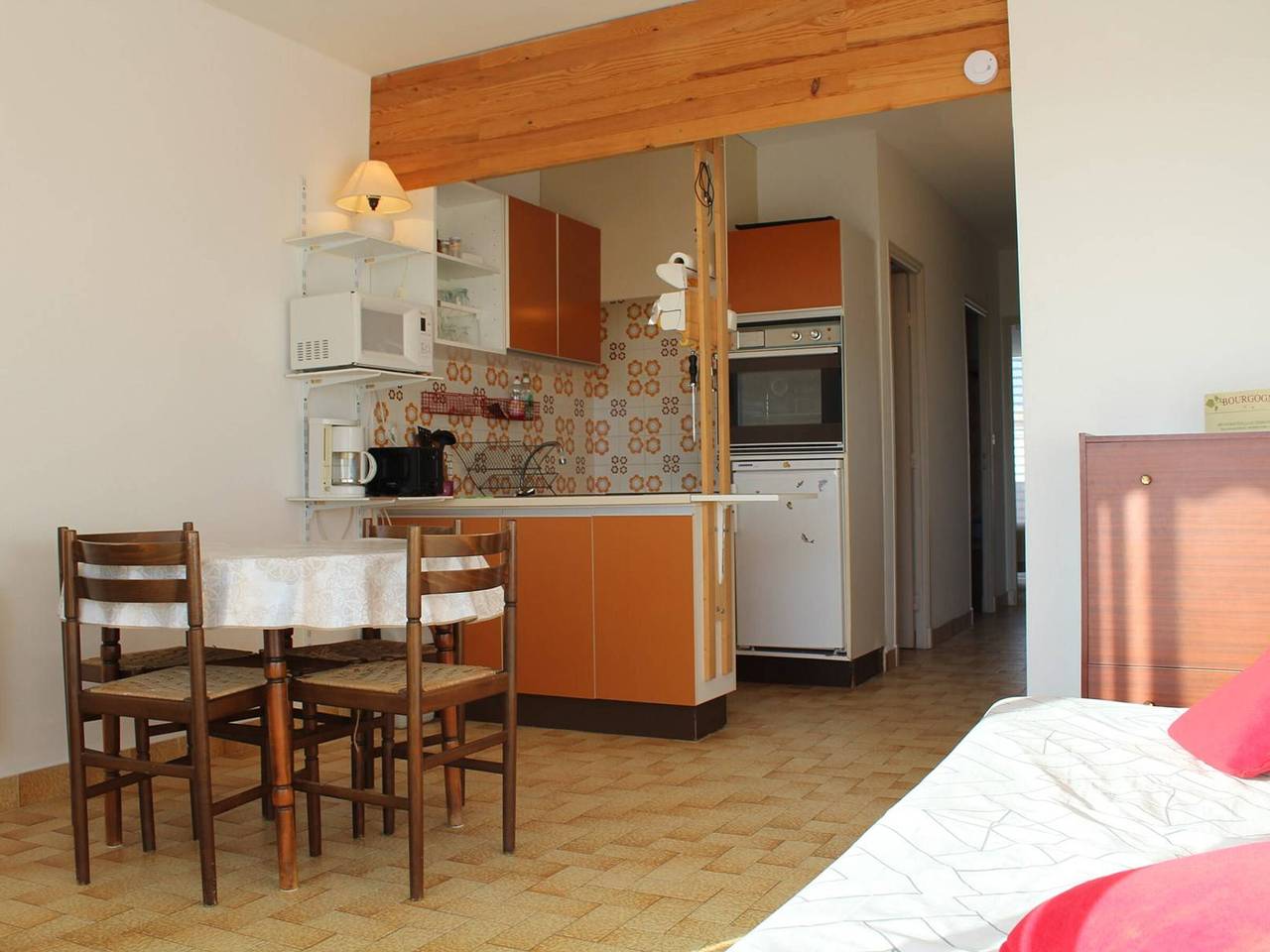 Apartamento entero, Apartamento para 4 personas con balcón, a 250 m de la playa en Port-la-Nouvelle in Port-la-Nouvelle, Region de Narbonne