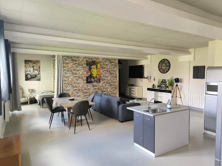 Apartamento de vacaciones para 3 personas, con jardín y vistas, Se admiten mascotas - 1
