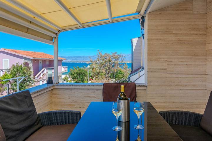 Apartament wakacyjny dla 6 osób, z balkon/ taras i balkon w Chorwacja