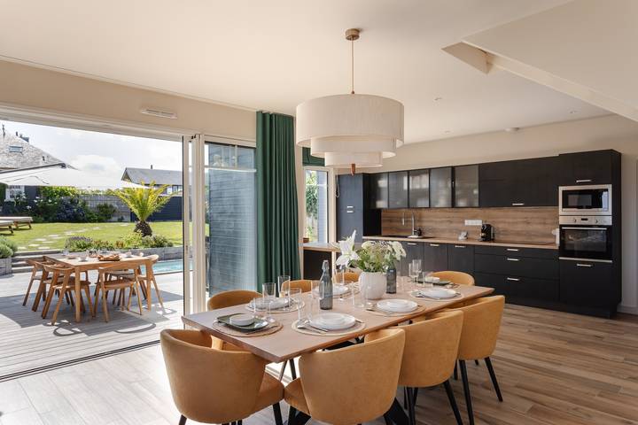 Ferienhaus für 8 Personen, mit Pool und Garten in Mont-Saint-Michel-Bucht - 3