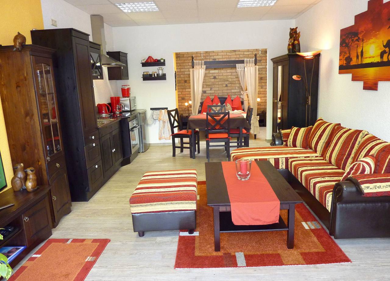 Ganzes Studio, Studio 'Hasi 2' mit Wlan in Bad Frankenhausen, Region Kyffhäuser