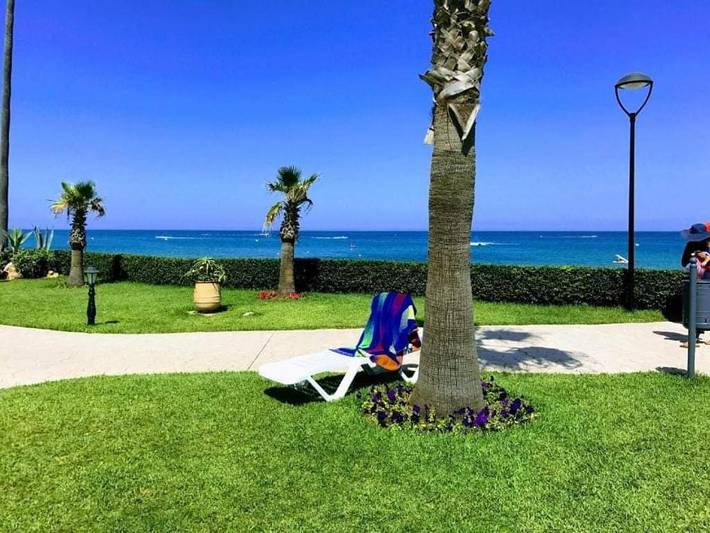 Gîte pour 9 personnes, avec terrasse ainsi que vue et piscine, animaux acceptés dans Restinga Smir - 2