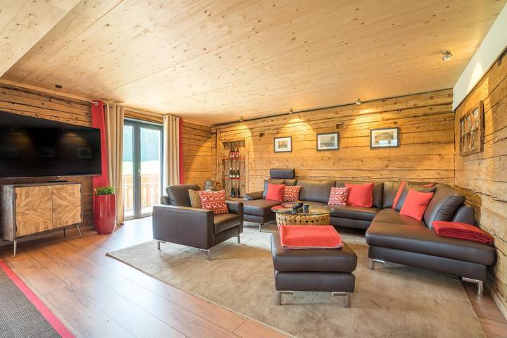 Ferienwohnung für 6 Personen, mit Balkon und Sauna