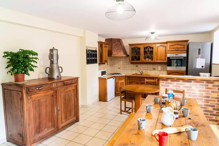 Gîte de France for 10 people in Bourgs sur Colagne, Mende region