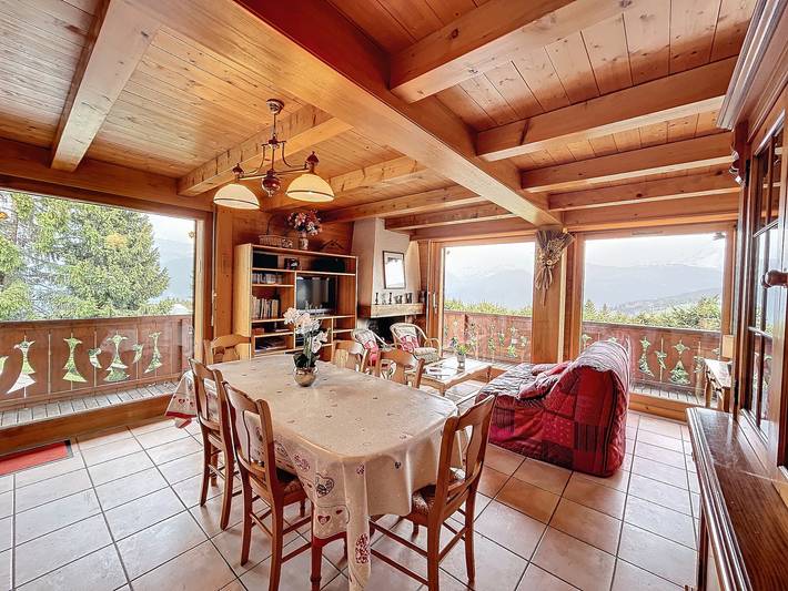 Chalet pour 5 personnes, avec terrasse à Combloux - 4