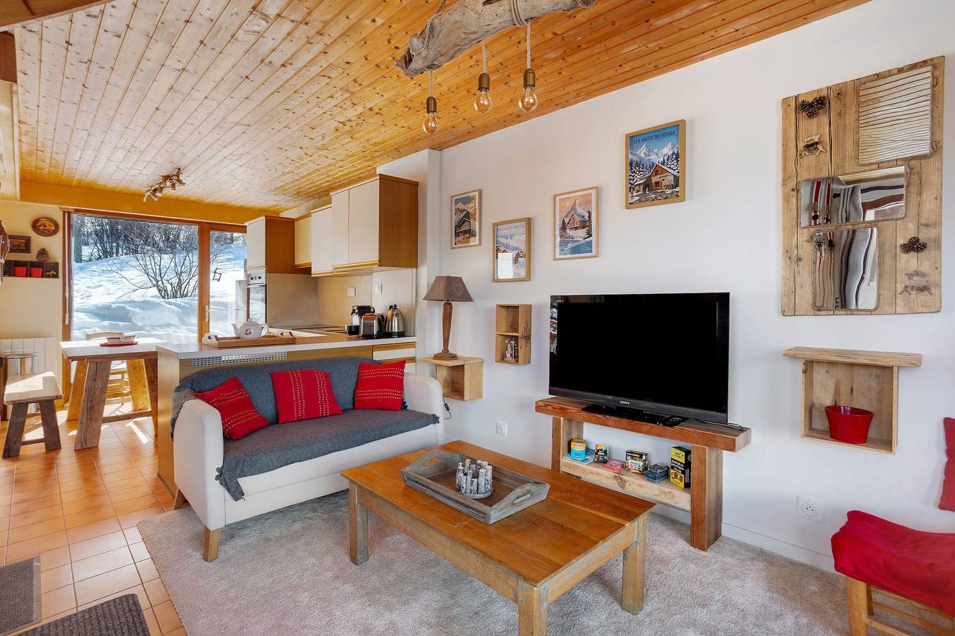 Appartement entier, Chalet de montagne (6 personnes) in Puy-Saint-Vincent, Parc national des Écrins