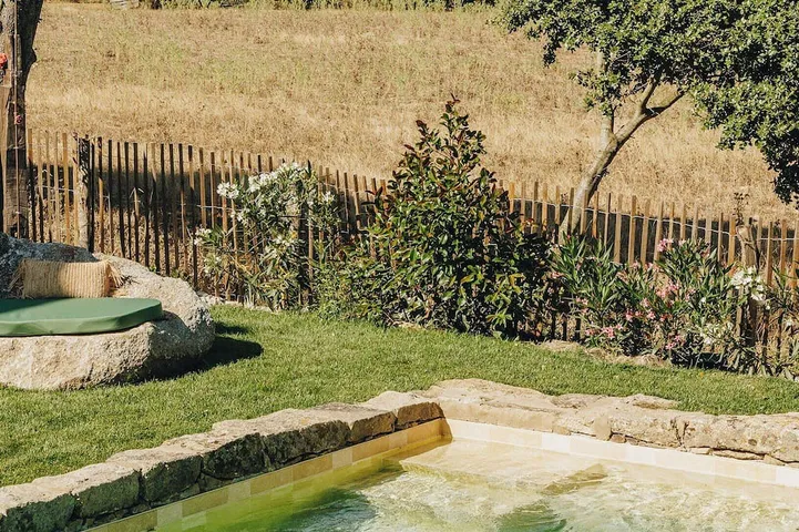 Maison de vacances pour 6 personnes, avec jardin ainsi que piscine et balcon - 1