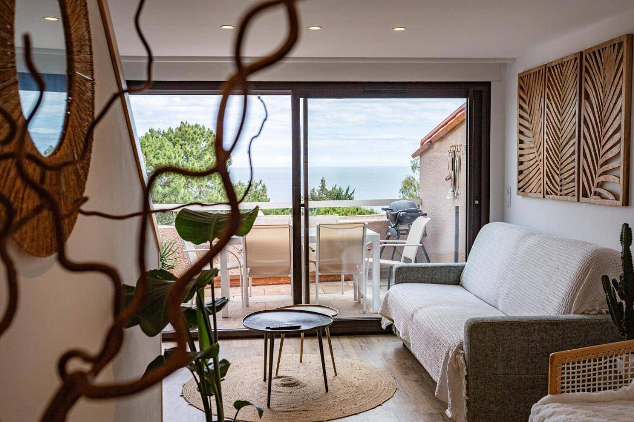 Superbe T3 vue sur mer parking privé classé 3 étoiles in La Côte Vermeille, Collioure