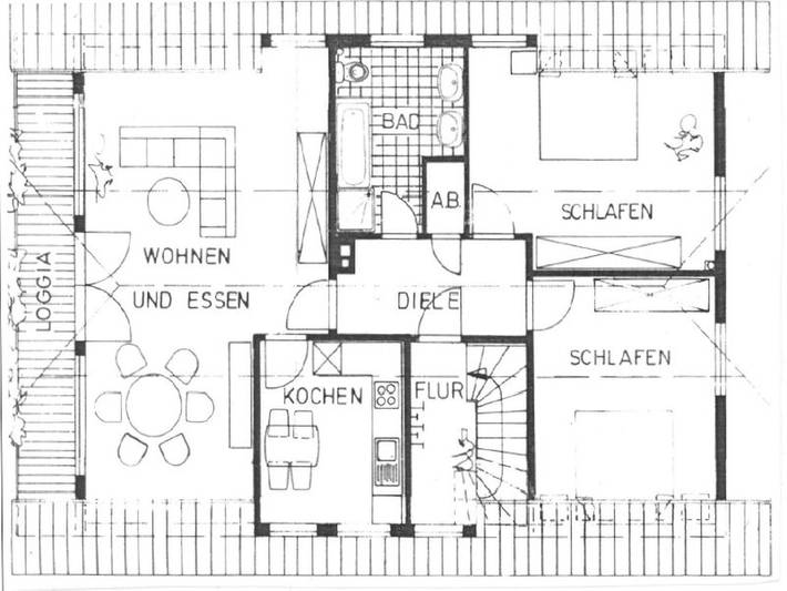 Ferienwohnung für 4 Personen, mit Balkon im Sauerland - 3