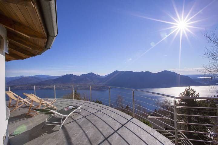 Ganze Wohnung, The Perfect View in a Premeno Penthouse in Pollino (Premeno), Premeno Gemeinde