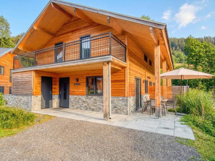 Chalet für 6 Personen, mit Garten und Balkon sowie Sauna, mit Haustier - 1