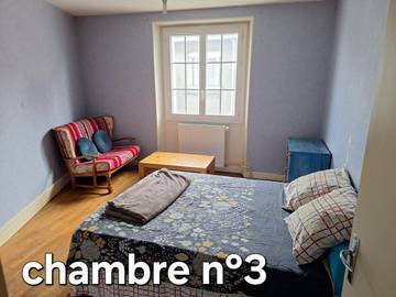 Gîte pour 6 personnes, avec terrasse à La Souterraine