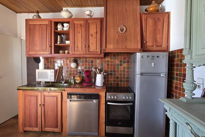 Ganze Wohnung, Ferienwohnung für 6 Personen mit Balkon in Briançon, Serre Chevalier