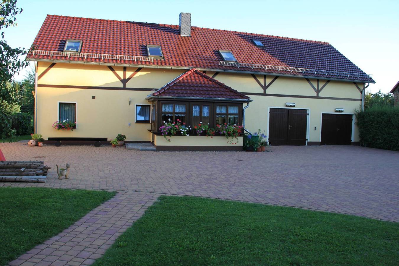Appartement entier, Appartement 'Ferienwohnung Strey' avec jardin privé et Wi-Fi in Warthe (Boitzenburger Land), Boitzenburger Land