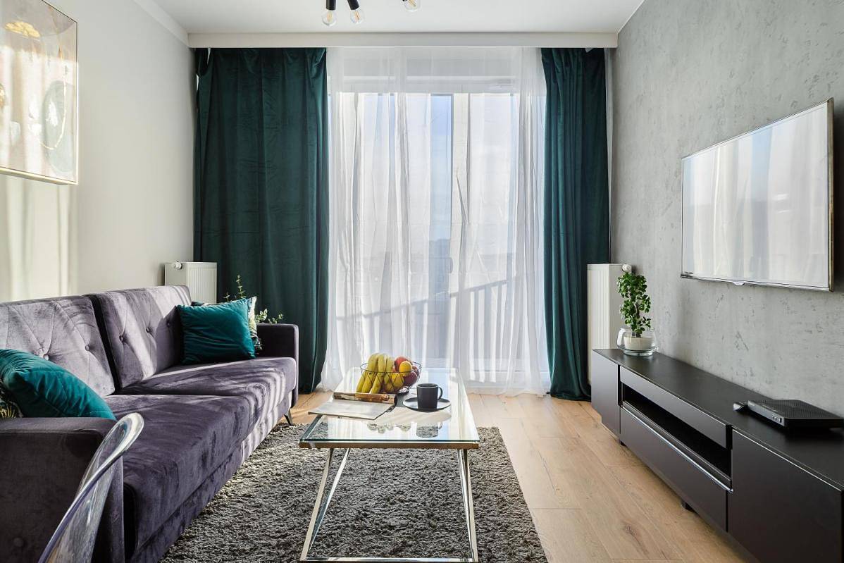 Entire apartment, Holiday apartment for 4 people with balcony in Mokotów, Warsaw