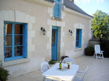 Gîte pour 5 personnes, avec terrasse à Mosnes